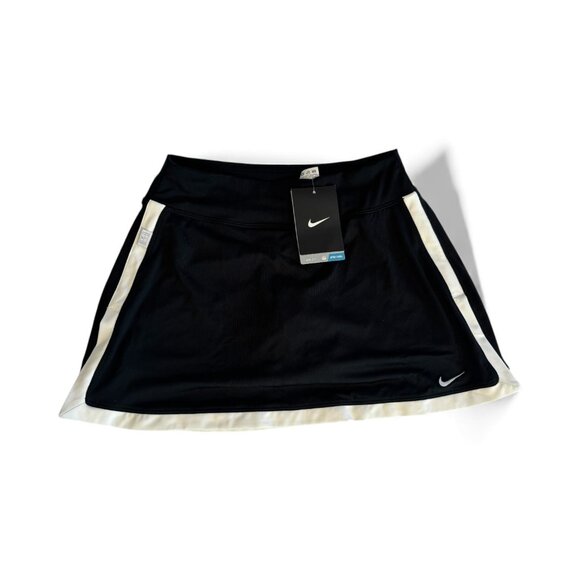 New Nike Dri-FIT Skort NWT XS Black Athletic Tennis Running Pickleball Skirt - Picture 1 of 7